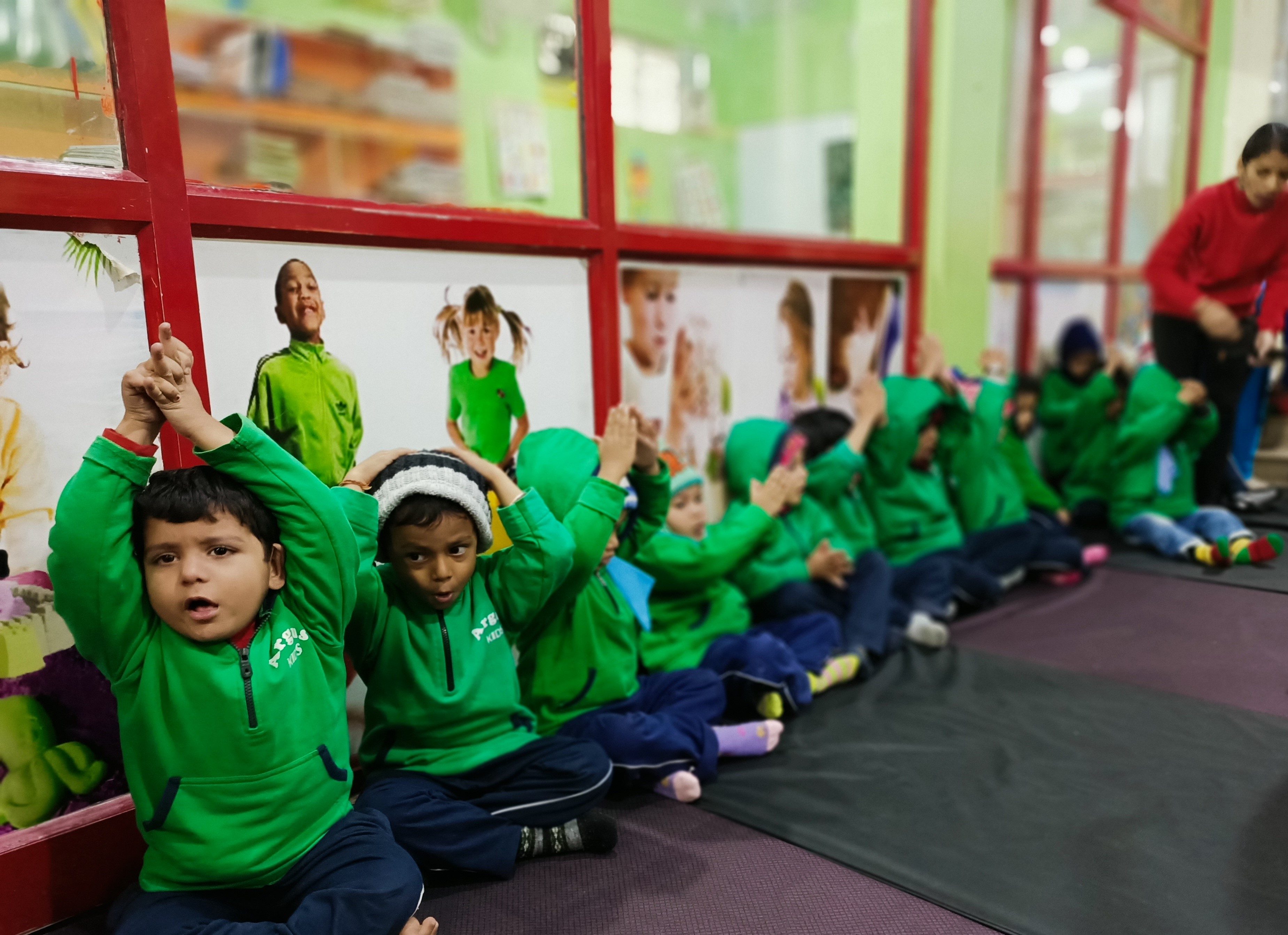 Kids Doing Yoga