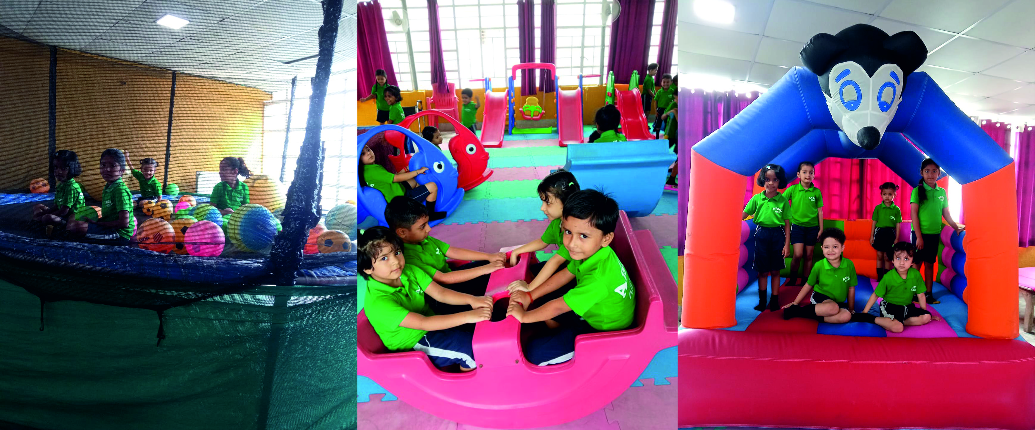 big indoor safe playarea for small kids