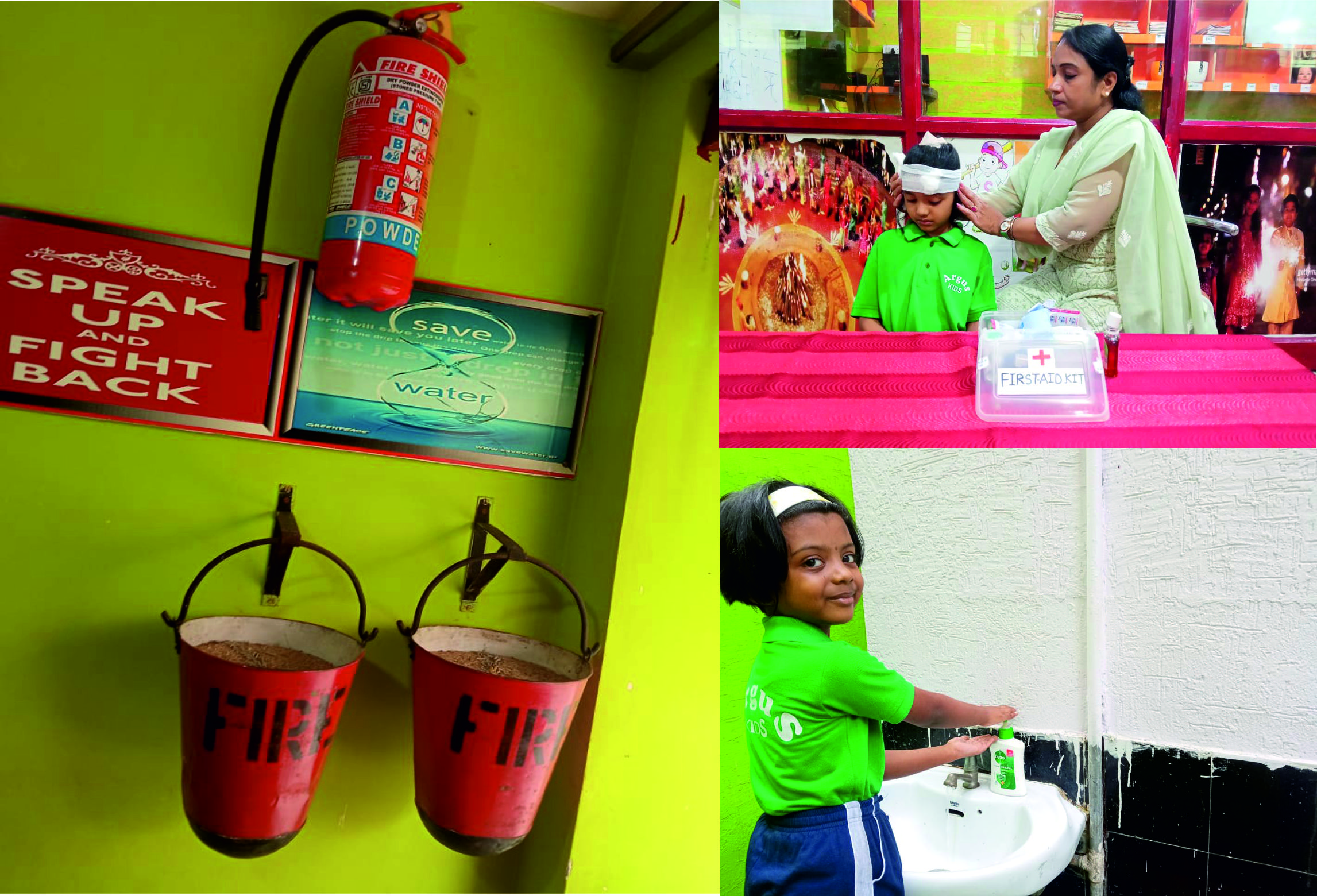 safety and hygiene training for kids by roleplay and activity 